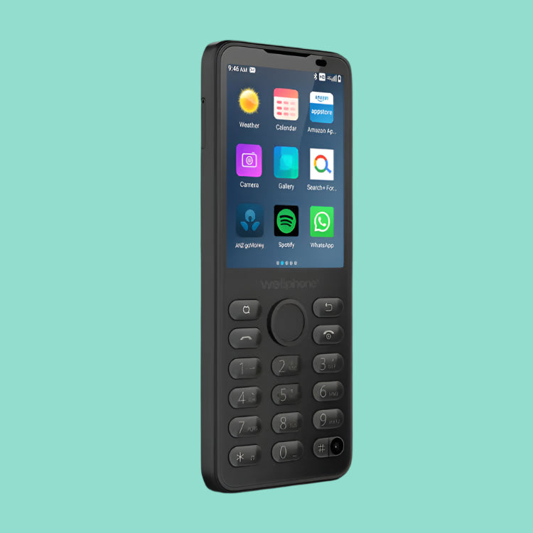 wellphone dumbphone with spotify